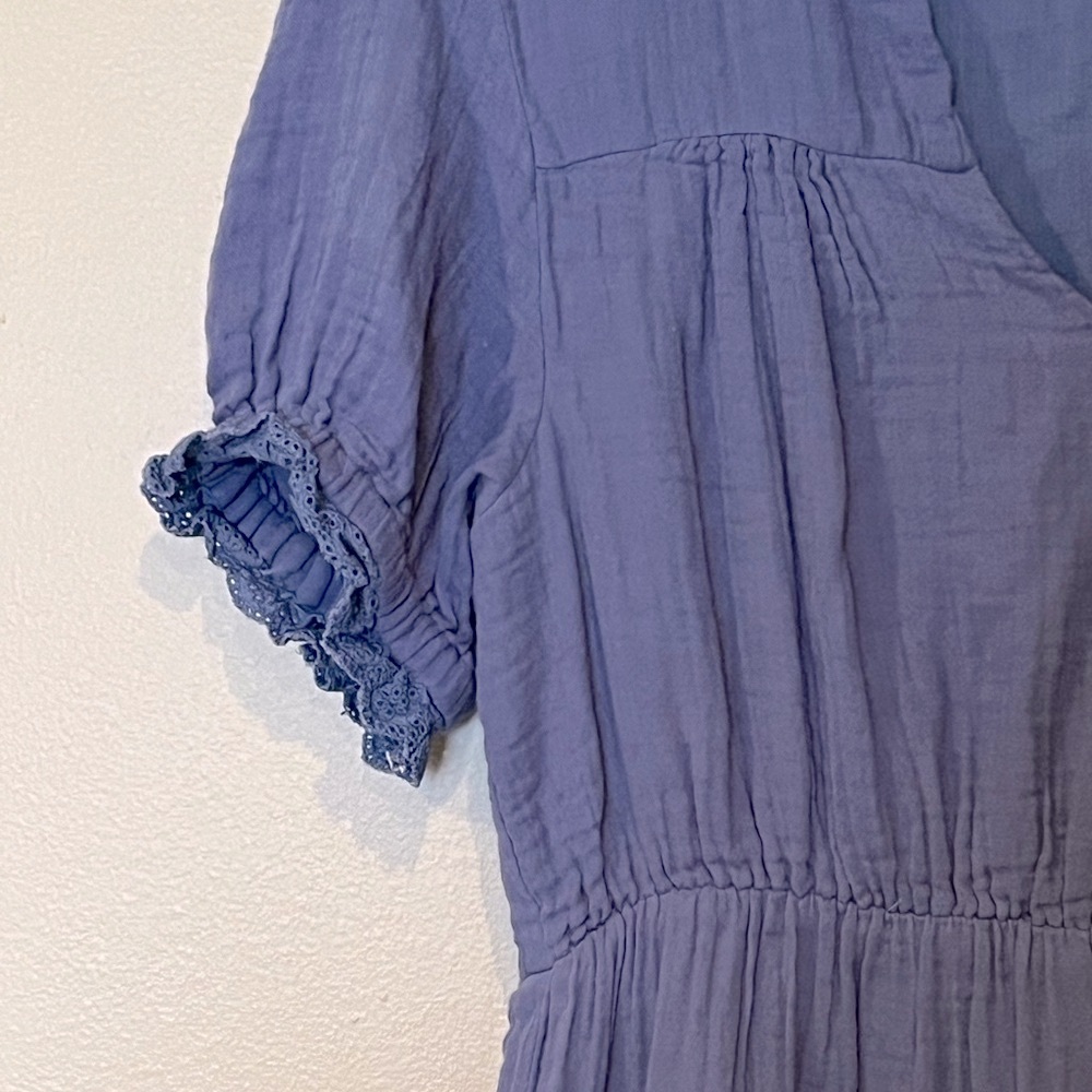 Blue Mini Dress - Picture 4 of 5